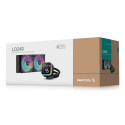 DeepCool LQ240 protsessori vedelikjahutuse komplekt 12 cm must 1 tk