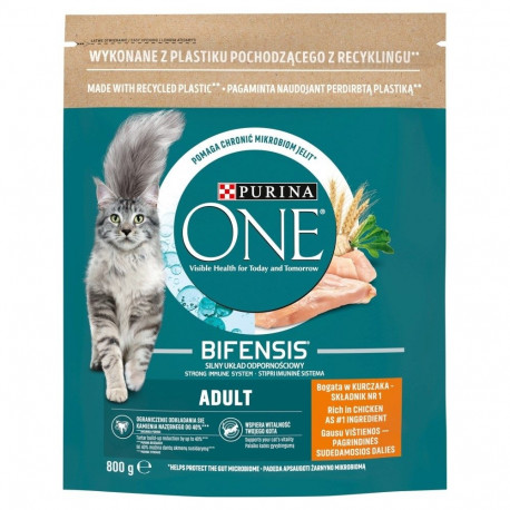 PURINA One Bifensis Adult kuiv kassitoit 800 g