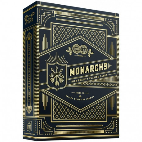 Karty monarchs deck czarne