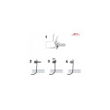 Label-the-cable WALL hook/loop fastener Nylon, Polyester Black, White 50 pc(s)