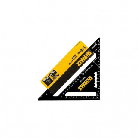DeWALT DWHT25227-0 ruler 300 mm Aluminium Black, Yellow