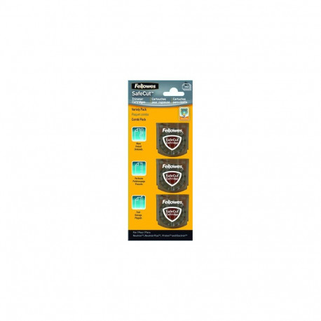 Fellowes SafeCut Replacement Blades - 3 Pack