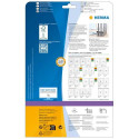 HERMA File labels A4 38x297 mm white paper matt opaque 125 pcs.