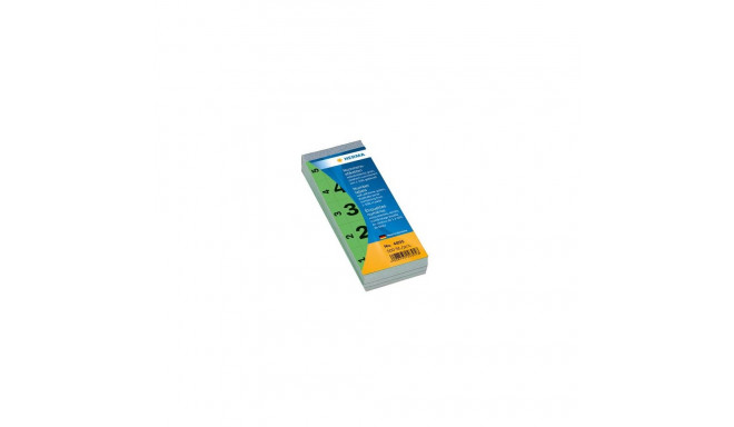 HERMA Number blocks self-adhesive green 28x56 mm 1-500