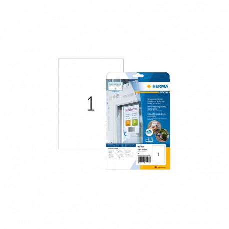 HERMA 4577 self-adhesive label Removable White 20 pc(s)