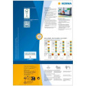 HERMA 4567 self-adhesive label Rectangle Red 200 pc(s)