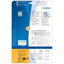 HERMA Rating plate labels A4 96x50.8 mm silver extra strong adhesion film matt 250 pcs.