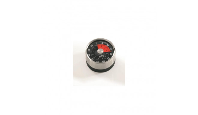 GEFU OPTICO Mechanical kitchen timer Black, Stainless steel