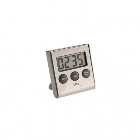 GEFU CONTARE Digital kitchen timer Black, Stainless steel