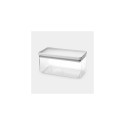 Brabantia Tasty+ Rectangular Canister 1.5 L Light grey, Transparent 1 pc(s)
