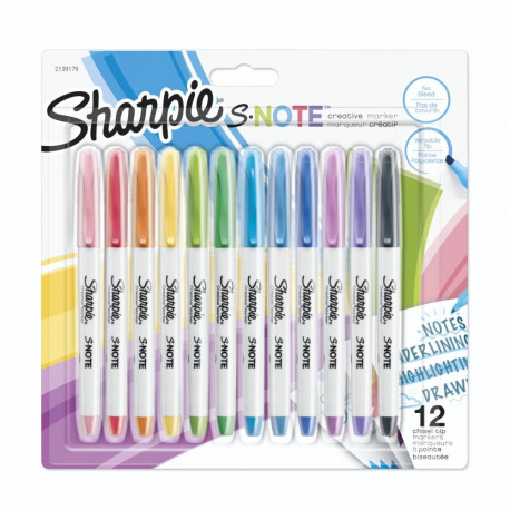 Sharpie 2138233 permanent marker Multicolour 12 pc(s)