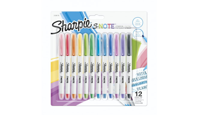 Sharpie 2138233 permanent marker Multicolour 12 pc(s)