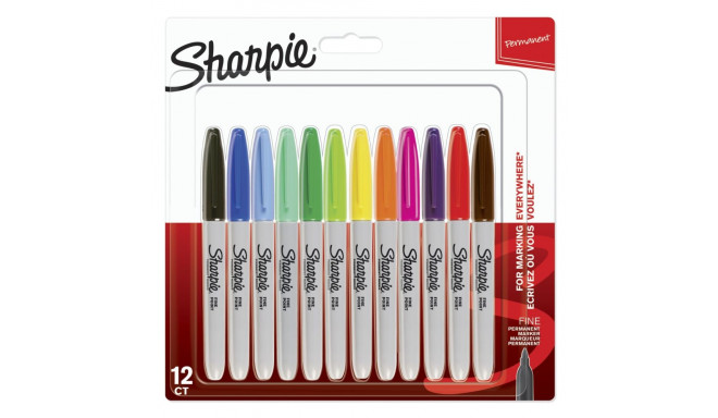 Sharpie 2065404 permanent marker Multicolour 12 pc(s)