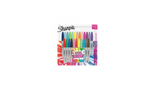 Sharpie Fine marker 24 pc(s) Fine tip Multicolour