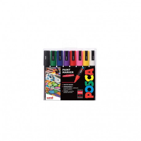 POSCA PC-5M 8pc Assorted Starter Pack