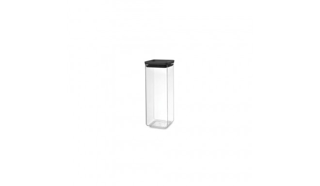 Brabantia Tasty+ Square Plastic Black, Transparent