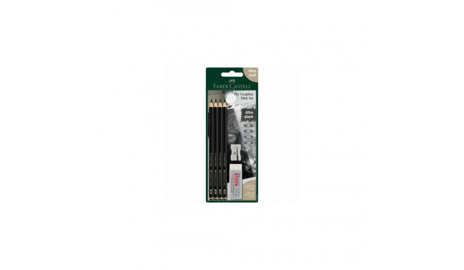 Faber-Castell 115298 graphite pencil Multi 4 pc(s)