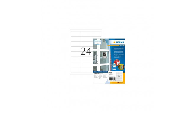 HERMA 10792 self-adhesive label Rectangle White 1920 pc(s)