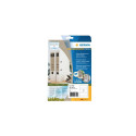 HERMA 10759 self-adhesive label Rectangle Permanent Brown 140 pc(s)
