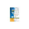 HERMA 10754 self-adhesive label Rectangle Permanent Brown 240 pc(s)