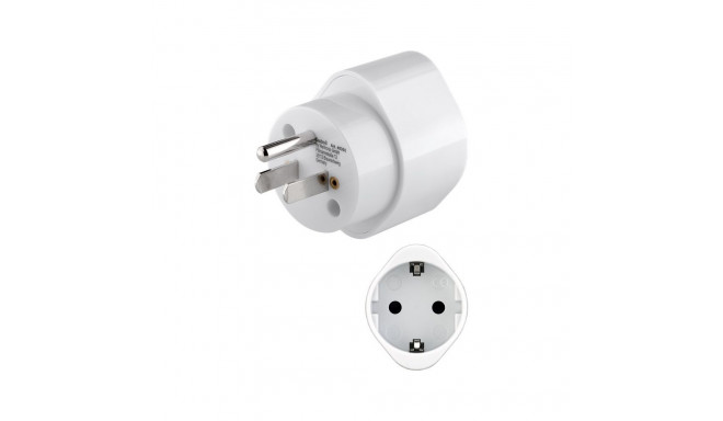 goobay Travel adapter Europe to USA/Japan, white
