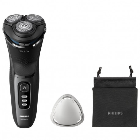 Philips Wet or Dry electric shaver S3244/12, Wet&Dry, PowerCut Blade System, 5D Flex Heads, 60min sh