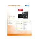 MSI emaplaat B760 Gaming Plus WiFi s1700 4DDR5 DP/HDMI ATX