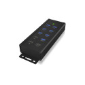 Hub 7-Port IcyBox USB 3.0 IB-HUB1703-QC3 incl. 3 Ladeport