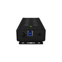 Hub 7-Port IcyBox USB 3.0 IB-HUB1703-QC3 incl. 3 Ladeport