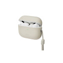 Uniq Lino ümbris AirPods Pro 2 gen silikoonist beež