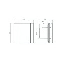 Fan with timer SOLER&PALAU SILENT-200 CRZ DESIGN - 3C, 5210604100