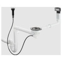 Siphon with bottom valve and overflow set D16-11 Hansgrohe 43937000