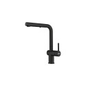 Sink faucet with pull-out hose Franke Active 115.0653.382, black matte