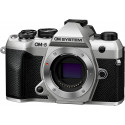 OM SYSTEM OM-5 Mark II kere, hõbedane