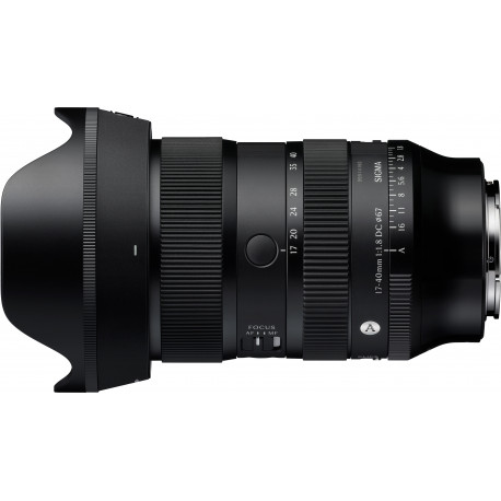 Sigma 17-40mm f/1.8 DC Art lens for Sony E