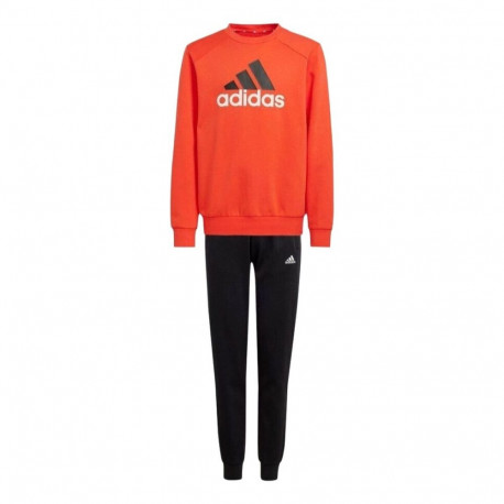 Children’s Tracksuit Adidas JUNIOR ESSENTIALS BIG LOGO FLEECE TRACKSUIT IX9517 Red - 16 Years
