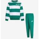 Set of clothes Nike N NSW CLUB SNL STRIPE CREW 86M256 Green - 4 Years