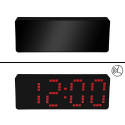 Alarm Clock Versa Black Red