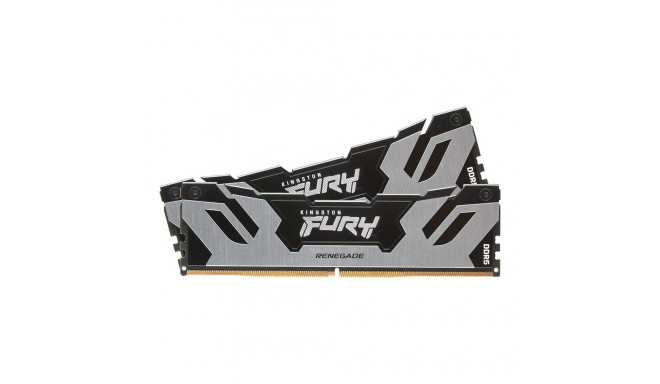 Kingston DRAM 32GB 6400MT/s DDR5 CL32 DIMM (Kit of 2) FURY Renegade Silver XMP