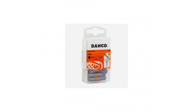 Bits Torx T40x25mm, conical. color coded, 10pcs
