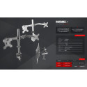 Mars Gaming MARM2 2x Monitors holder with desk mount