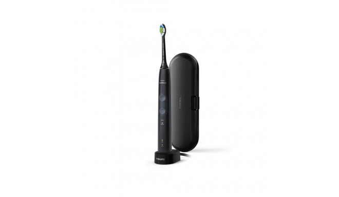 Philips 4500 series HX6830/53 elektriline hambahari täiskasvanutele Sonic hambahari must, hall