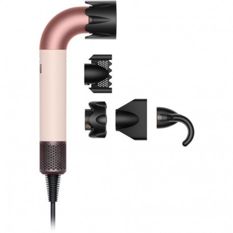 Dyson föön Supersonic r 1700W, roosa, roosakuldne