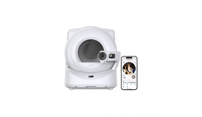 PETKIT P9903 dog / cat litter box Self-cleaning litter box White