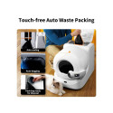PETKIT P9903 dog / cat litter box Self-cleaning litter box White
