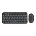 Logitech 920-012239 klaviatuur hiir kaasas universaalne RF juhtmevaba + Bluetooth QWERTY US Internat
