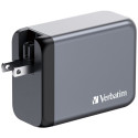 Verbatim GNC-200 GaN laadija 200W 2 x USB-C PD 100W / 1 x USB-C PD 65W / 1 x USB QC 3.0 (EU/UK/US)