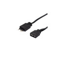 Silverstone VISTA 140 ARGB emaplaadi ventilaator 14 cm must 1 tk