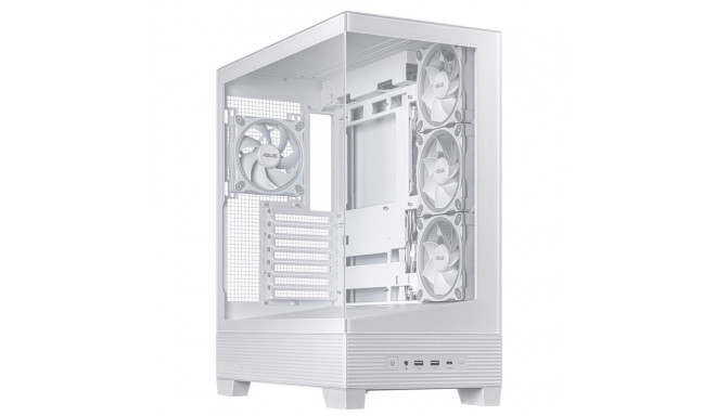 ASUS A31 Plus TG ARGB WHITE Midi Tower