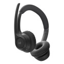 Logitech 981-001453 headphones/headset Wireless Head-band Car/Home office Black